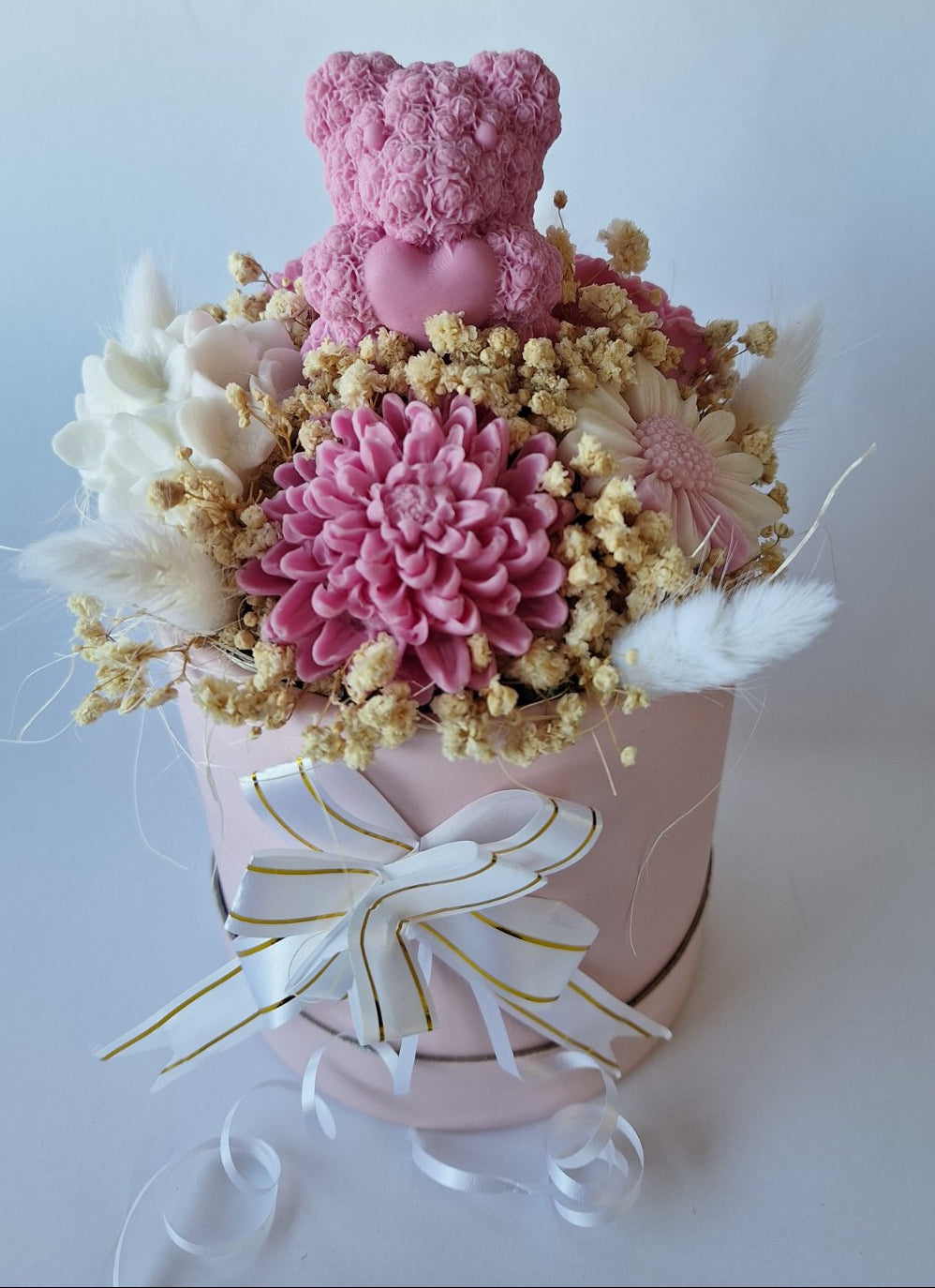 🌸 Букет„Мечта за Нежност“🌸Ръчно изработени ароматни сапунени цветя