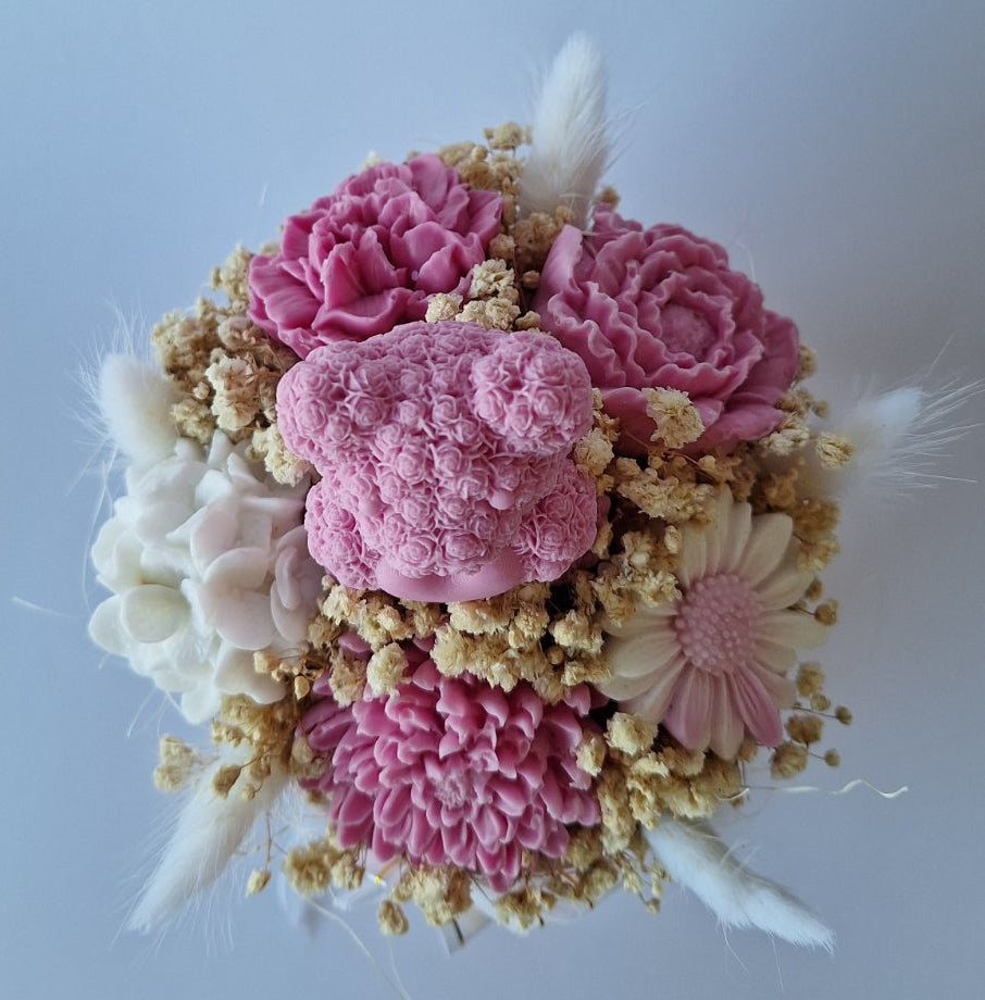 🌸 Букет„Мечта за Нежност“🌸Ръчно изработени ароматни сапунени цветя