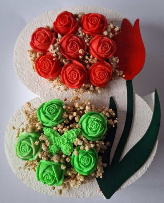 Букет💐"Цветна Осмица"💐8️⃣– Ръчно Изработени Ароматни Сапунени Цветя 🌸