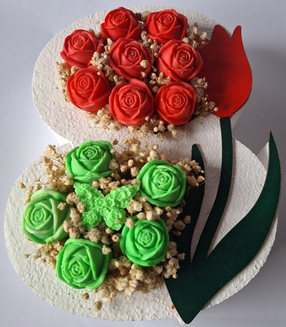 Букет💐"Цветна Осмица"💐8️⃣– Ръчно Изработени Ароматни Сапунени Цветя 🌸