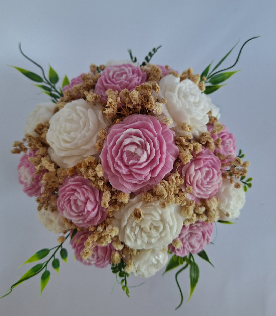 Букет🎀„Нежен Шепот“🎀– Ръчно Изработени Ароматни Сапунени Цветя