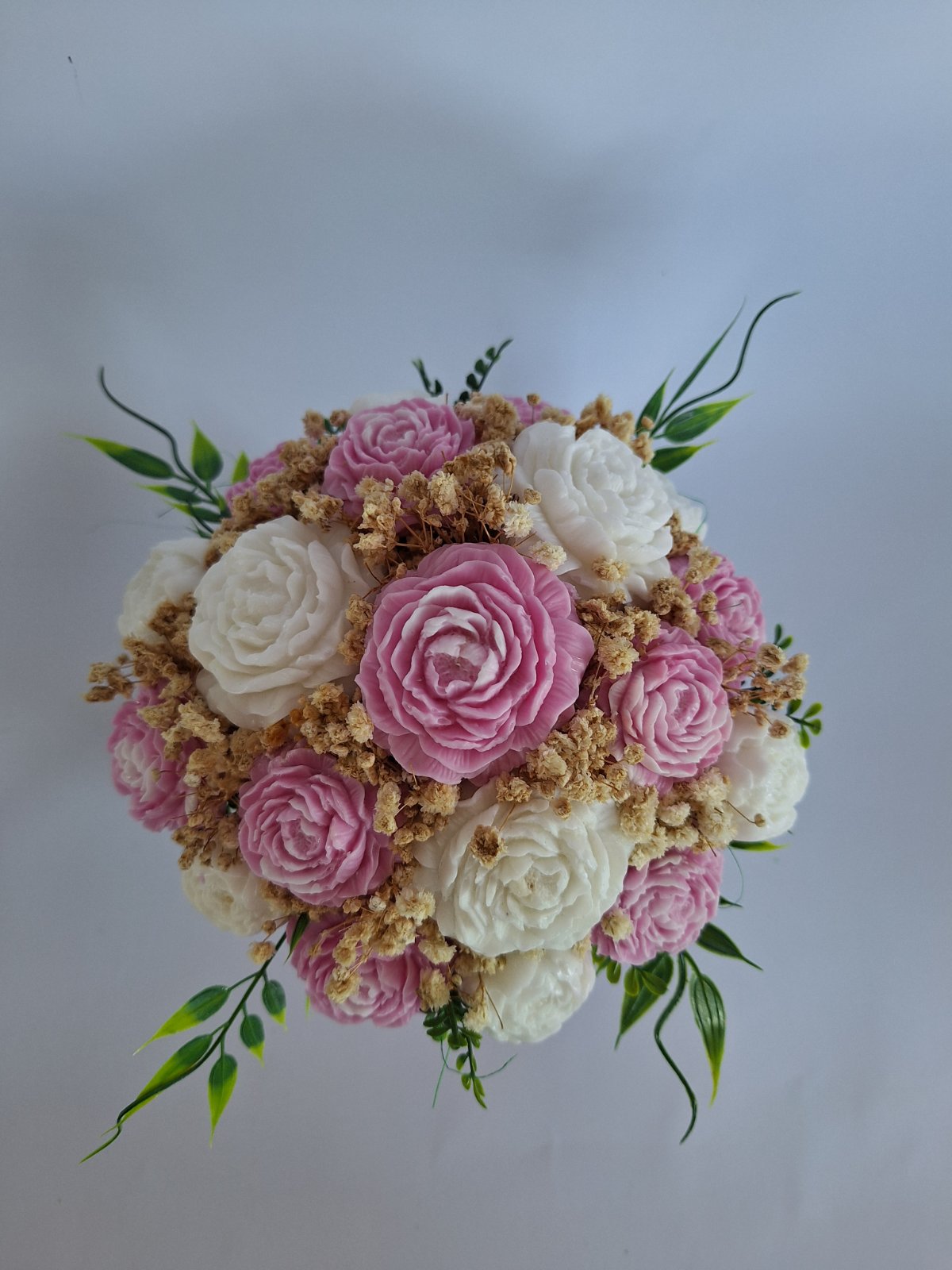 Букет🎀„Нежен Шепот“🎀– Ръчно Изработени Ароматни Сапунени Цветя