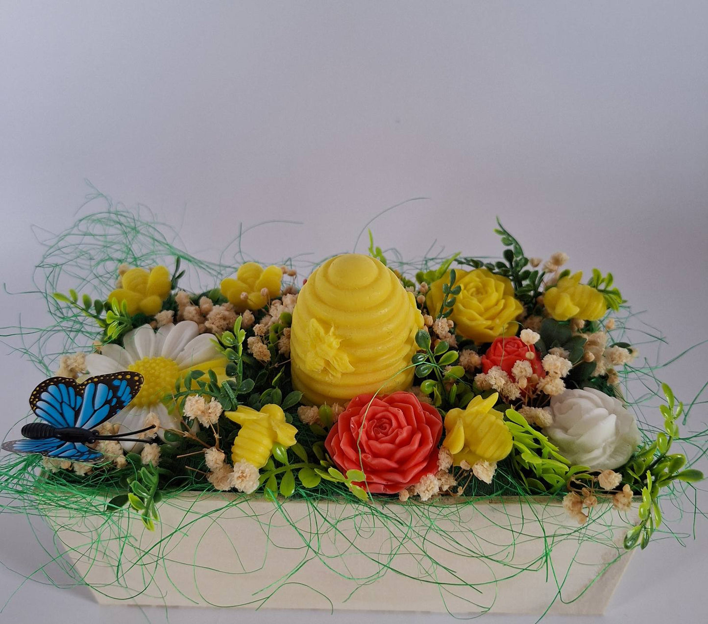 Букет🐝🌼"Меден Полъх"🐝🌼Ръчно Изработени Ароматни Сапунени Цветя