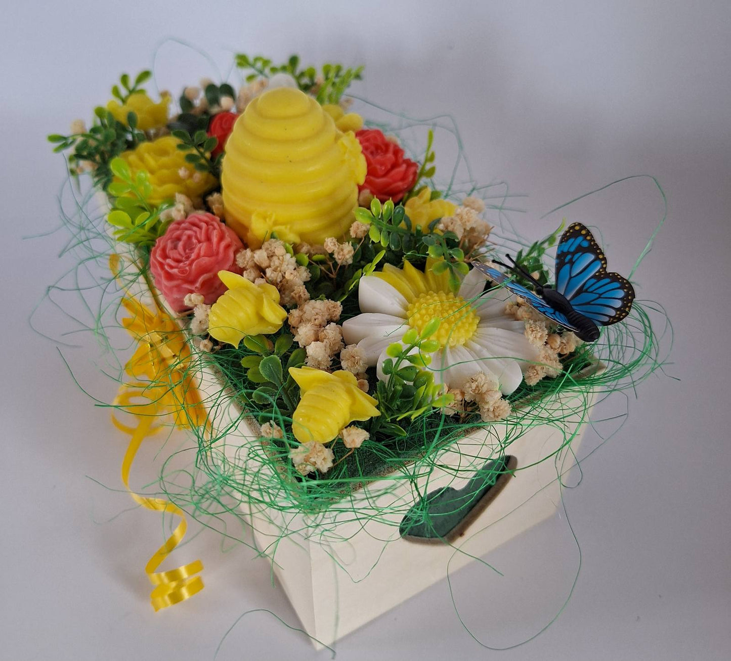 Букет🐝🌼"Меден Полъх"🐝🌼Ръчно Изработени Ароматни Сапунени Цветя