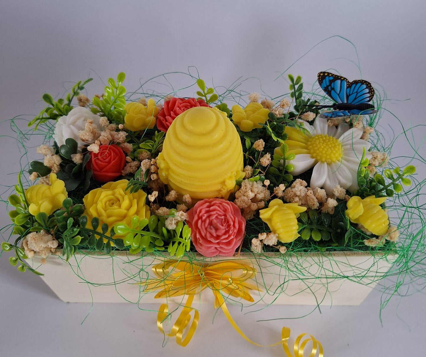 Букет🐝🌼"Меден Полъх"🐝🌼Ръчно Изработени Ароматни Сапунени Цветя
