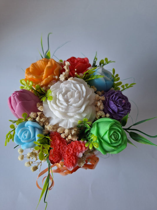 Букет🌸☁️ „Цвят от Облаци"☁️🌸  - Ръчно Изработени Ароматни Сапунени Цветя